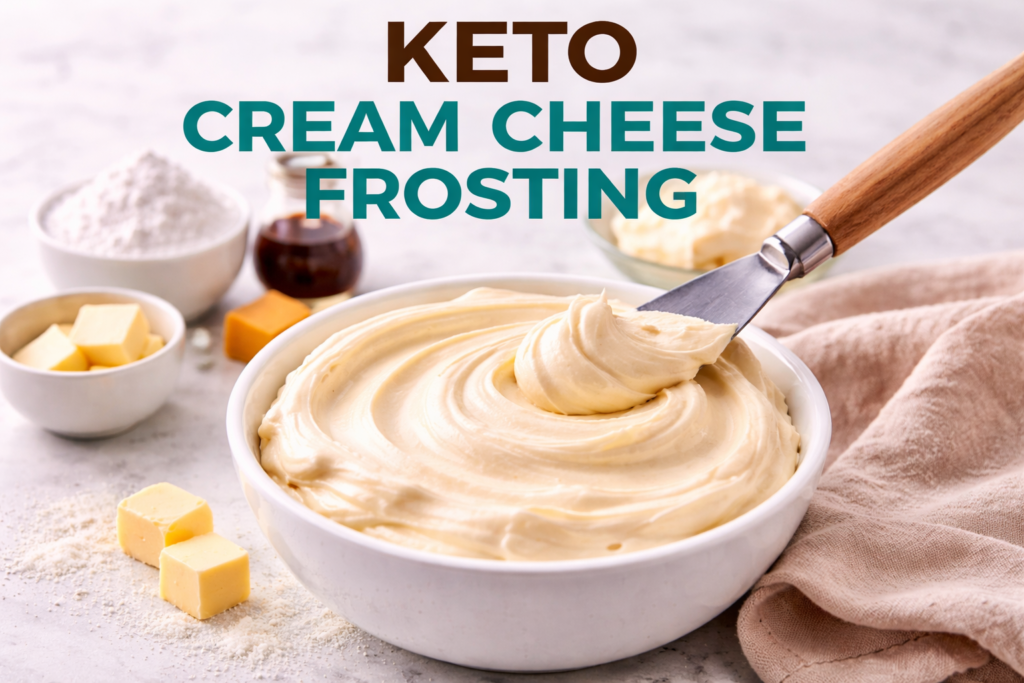 Keto Cream Cheese Frosting (Easy Recipe + Tips)