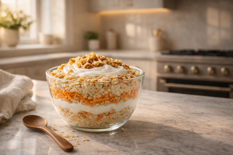 Carrot Cake Oatmeal