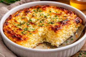 baked cottage cheese eggs