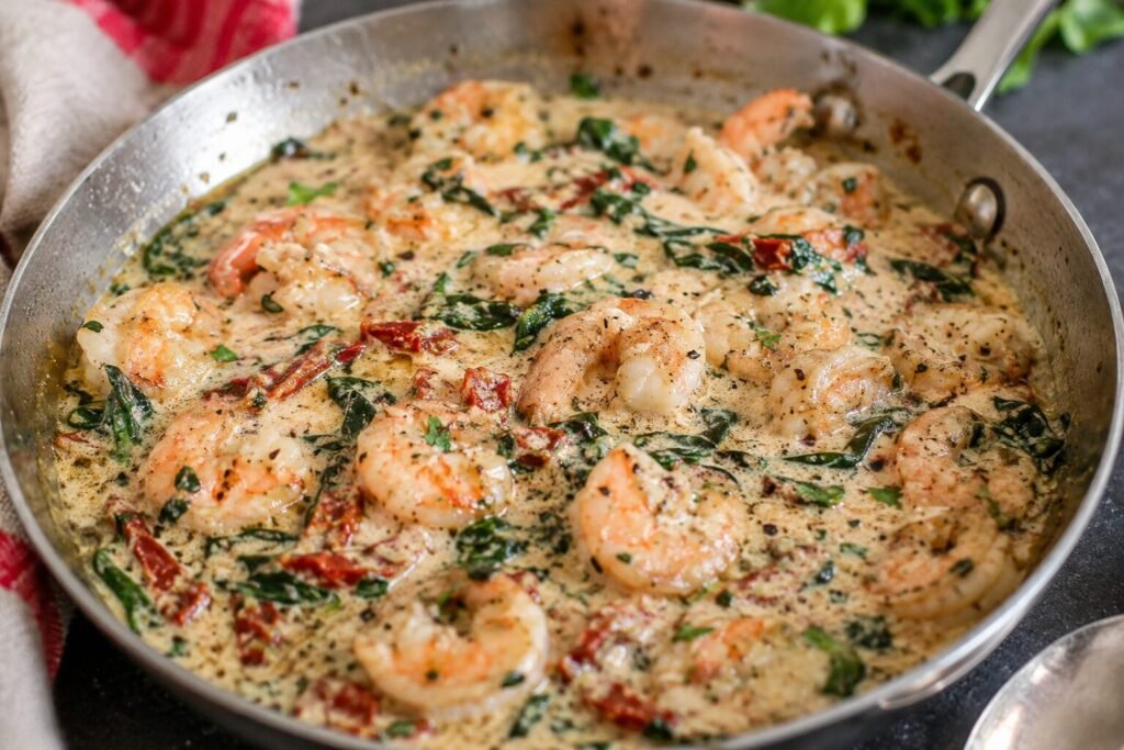 Creamy Tuscan Shrimp