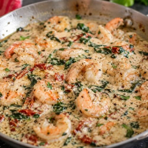 Creamy Tuscan Shrimp