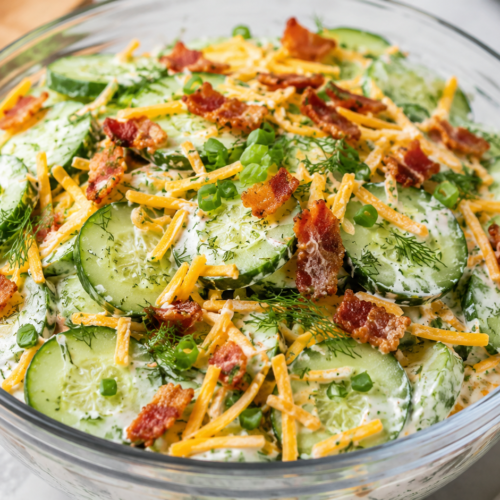 Easy Cucumber Ranch Crack Salad Recipe